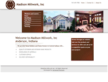 Tablet Screenshot of madisonmillwork.com